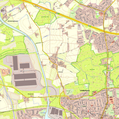 Bezirksregierung Köln Dortmund 9 (1:10,000) digital map