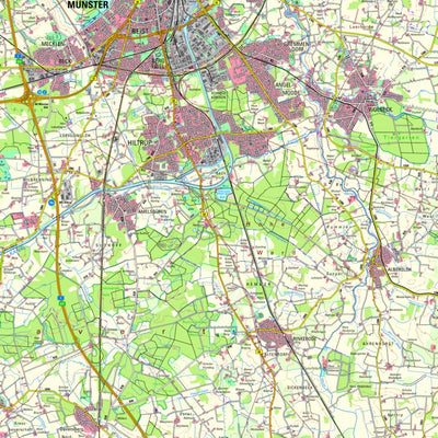 Bezirksregierung Köln Drensteinfurt (1:50,000) digital map