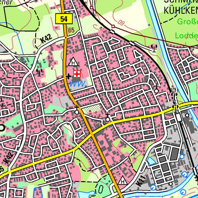 Bezirksregierung Köln Drensteinfurt (1:50,000) digital map