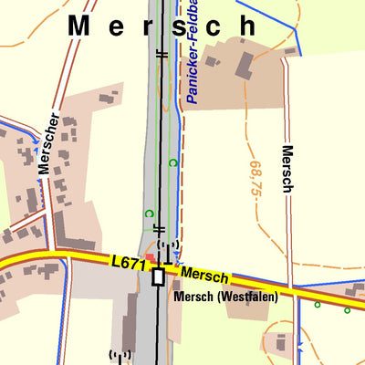Bezirksregierung Köln Drensteinfurt 5 (1:10,000) digital map