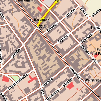 Bezirksregierung Köln Duisburg 14 (1:10,000) digital map