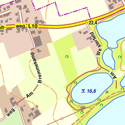 Bezirksregierung Köln Duisburg 2 (1:10,000) digital map