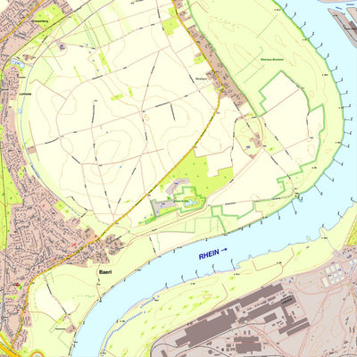Bezirksregierung Köln Duisburg 6 (1:10,000) digital map