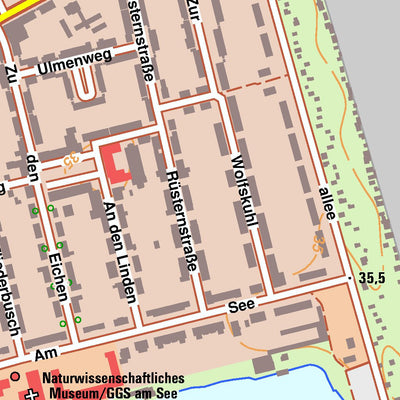 Bezirksregierung Köln Duisburg 8 (1:10,000) digital map
