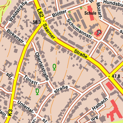 Bezirksregierung Köln Duisburg 9 (1:10,000) digital map