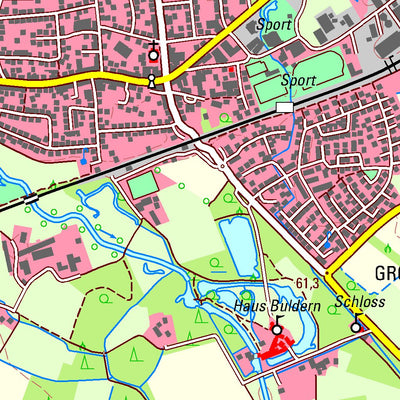 Bezirksregierung Köln Dülmen 3 (1:25,000) digital map