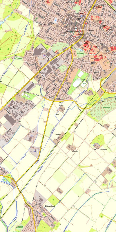 Bezirksregierung Köln Dülmen 4 (1:10,000) digital map