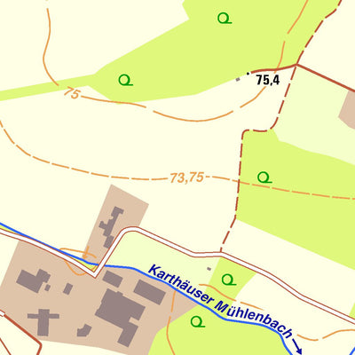 Bezirksregierung Köln Dülmen 6 (1:10,000) digital map