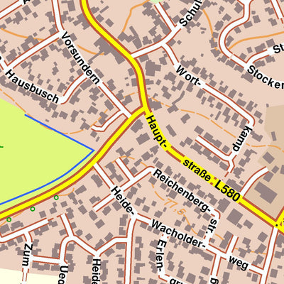 Bezirksregierung Köln Dülmen 6 (1:10,000) digital map