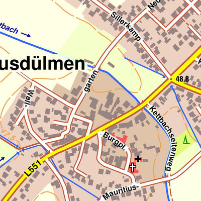 Bezirksregierung Köln Dülmen 7 (1:10,000) digital map