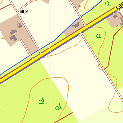 Bezirksregierung Köln Dülmen 8 (1:10,000) digital map