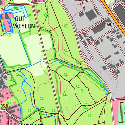 Bezirksregierung Köln Düren (1:25,000) digital map