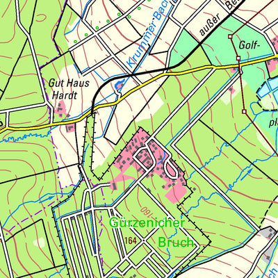 Bezirksregierung Köln Düren (1:50,000) digital map