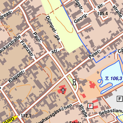 Bezirksregierung Köln Düren 2 (1:10,000) digital map