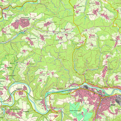 Bezirksregierung Köln Eitorf 1 (1:25,000) digital map