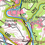 Bezirksregierung Köln Eitorf (1:100,000) digital map