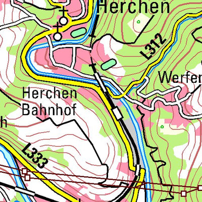 Bezirksregierung Köln Eitorf (1:100,000) digital map