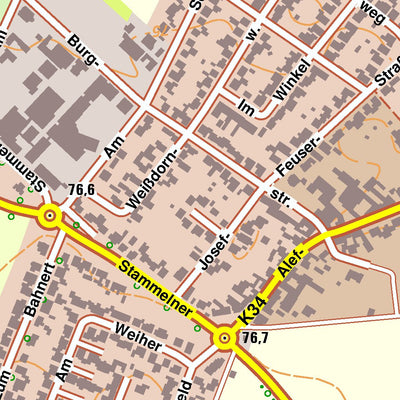 Bezirksregierung Köln Elsdorf 3 (1:10,000) digital map