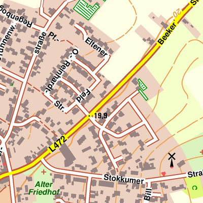 Bezirksregierung Köln Emmerich am Rhein 3 (1:10,000) digital map