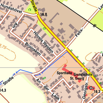 Bezirksregierung Köln Emmerich am Rhein 6 (1:10,000) digital map