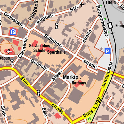 Bezirksregierung Köln Ennigerloh 7 (1:10,000) digital map