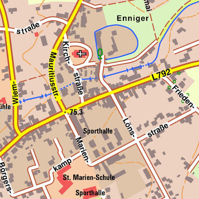Bezirksregierung Köln Ennigerloh 8 (1:10,000) digital map