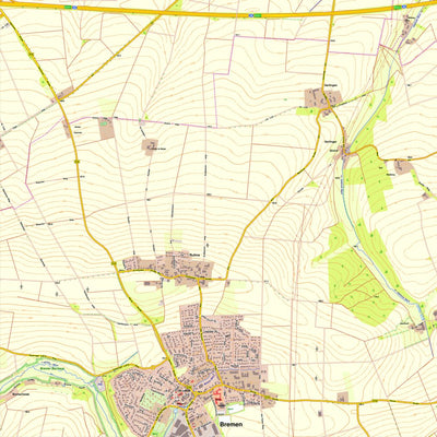 Bezirksregierung Köln Ense 4 (1:10,000) digital map