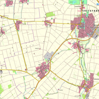 Bezirksregierung Köln Erftstadt (1:25,000) digital map
