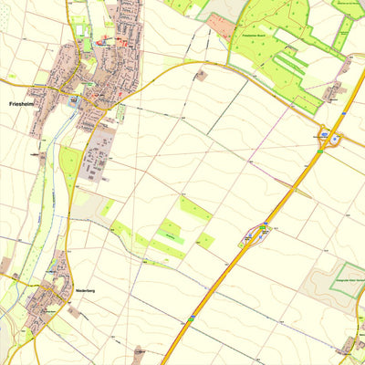 Bezirksregierung Köln Erftstadt 7 (1:10,000) digital map