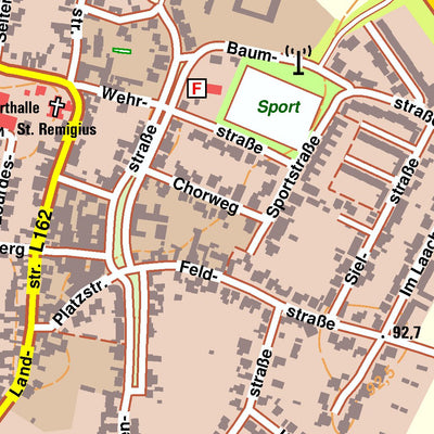 Bezirksregierung Köln Erftstadt 8 (1:10,000) digital map