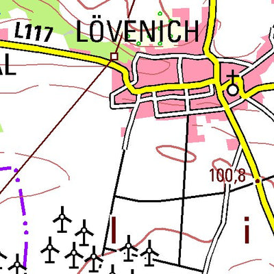 Bezirksregierung Köln Erkelenz (1:100,000) digital map