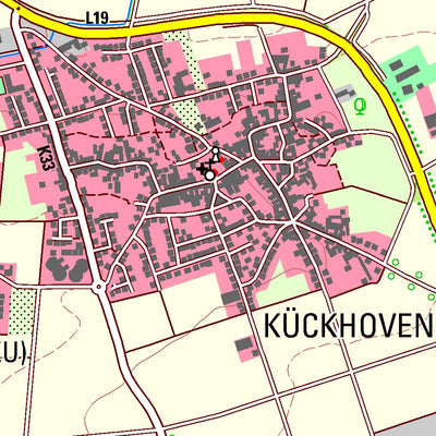 Bezirksregierung Köln Erkelenz (1:25,000) digital map