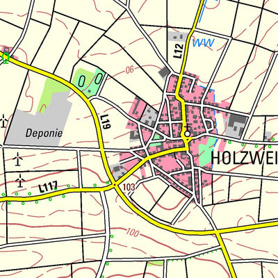 Bezirksregierung Köln Erkelenz (1:50,000) digital map
