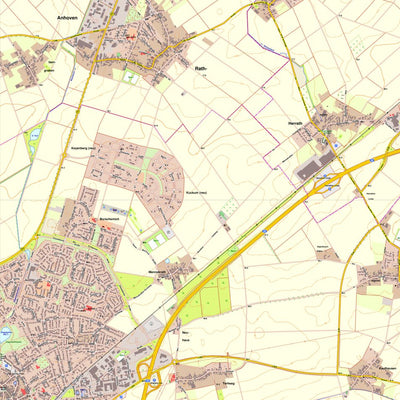 Bezirksregierung Köln Erkelenz 4 (1:10,000) digital map