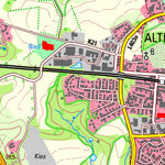 Bezirksregierung Köln Erkrath (1:25,000) digital map