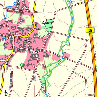 Bezirksregierung Köln Erwitte (1:25,000) digital map