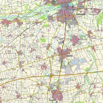 Bezirksregierung Köln Erwitte (1:50,000) digital map