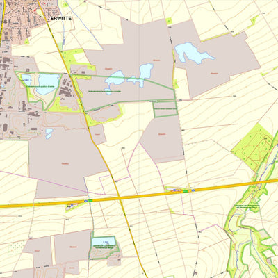 Bezirksregierung Köln Erwitte 6 (1:10,000) digital map