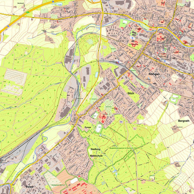 Bezirksregierung Köln Eschweiler 4 (1:10,000) digital map