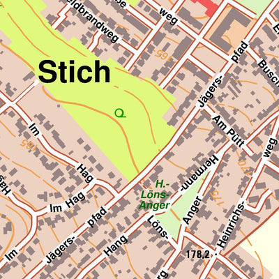 Bezirksregierung Köln Eschweiler 4 (1:10,000) digital map