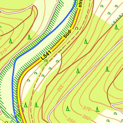Bezirksregierung Köln Eslohe (Sauerland) 1 (1:10,000) digital map