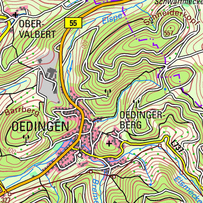 Bezirksregierung Köln Eslohe (Sauerland) (1:50,000) digital map