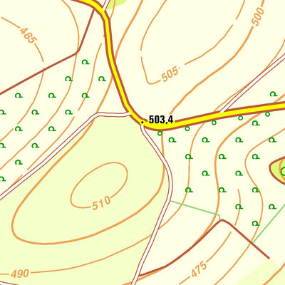 Bezirksregierung Köln Eslohe (Sauerland) 2 (1:10,000) digital map