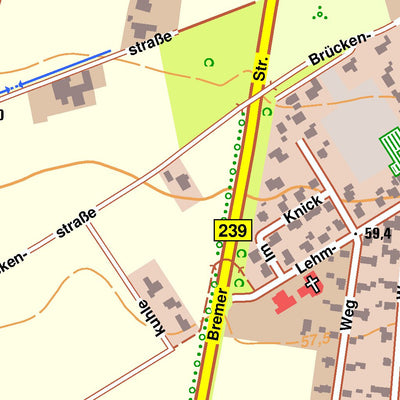 Bezirksregierung Köln Espelkamp 2 (1:10,000) digital map