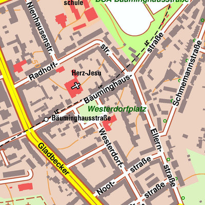 Bezirksregierung Köln Essen 10 (1:10,000) digital map