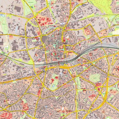 Bezirksregierung Köln Essen 16 (1:10,000) digital map