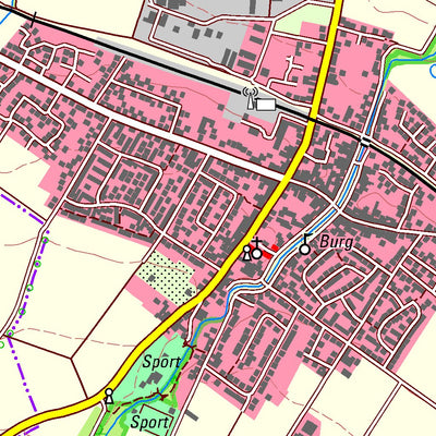 Bezirksregierung Köln Euskirchen 1 (1:25,000) digital map