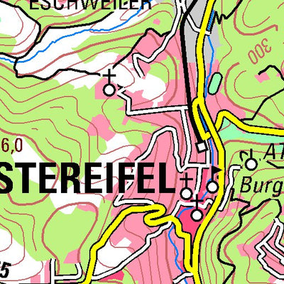 Bezirksregierung Köln Euskirchen (1:100,000) digital map