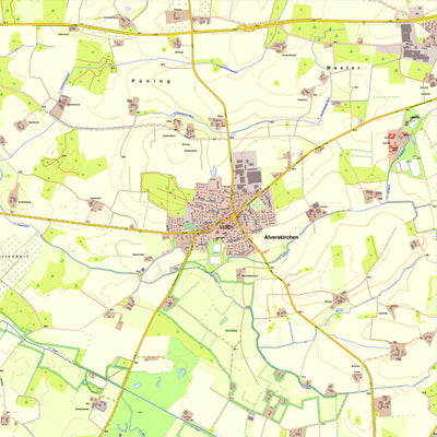 Bezirksregierung Köln Everswinkel 1 (1:10,000) digital map