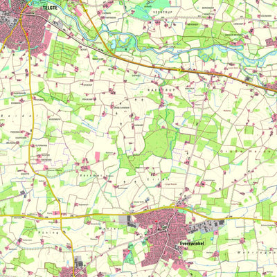 Bezirksregierung Köln Everswinkel (1:25,000) digital map
